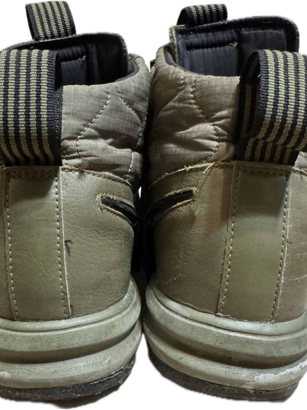 Nike lunar force 1 duckboot medium olive mens sz 9 - Picture 4 of 7